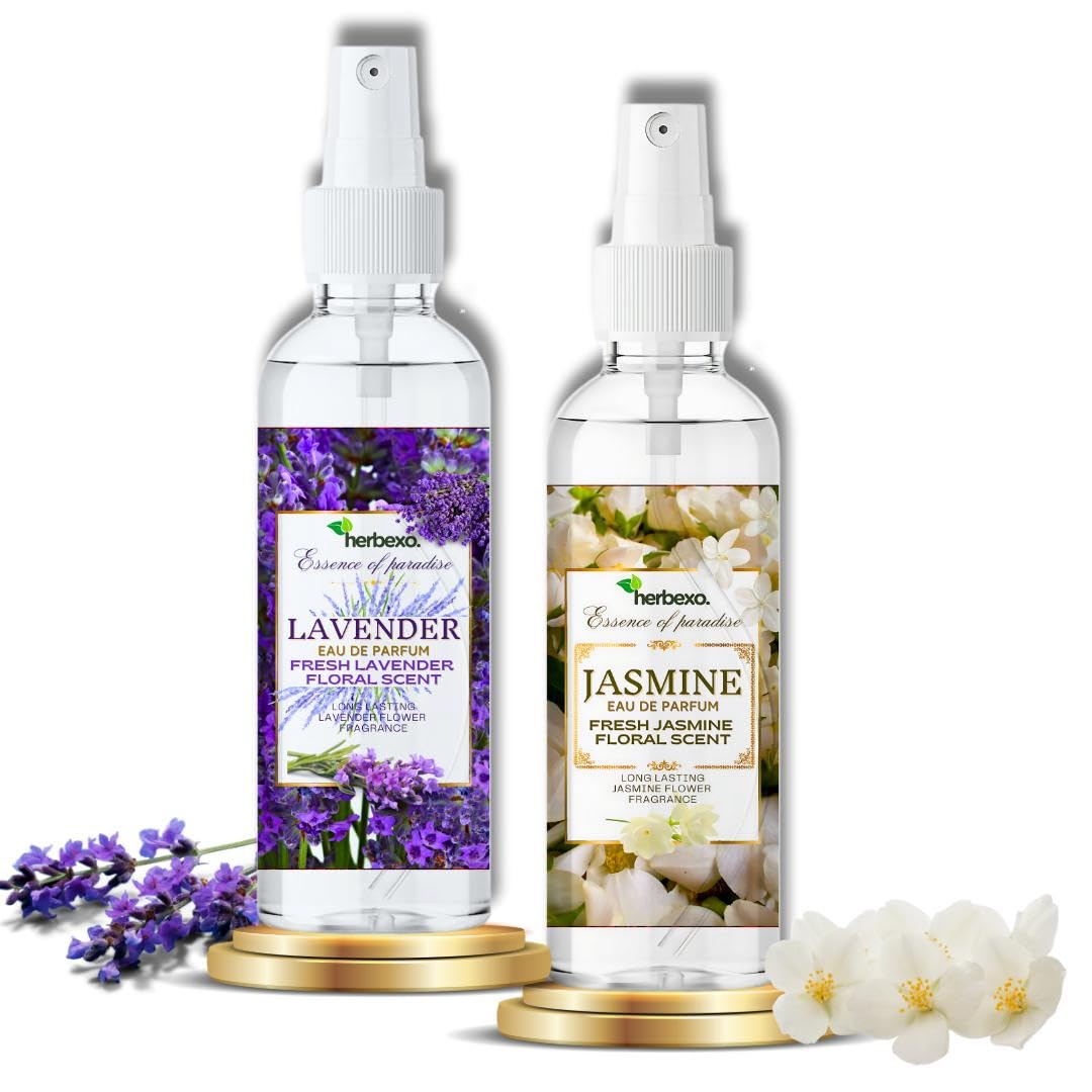 Jasmine & Lavender Perfume Combo for Women | Long Lasting EDP Fragrance Spray | Elegant Floral & Refreshing Aromas-picture-45