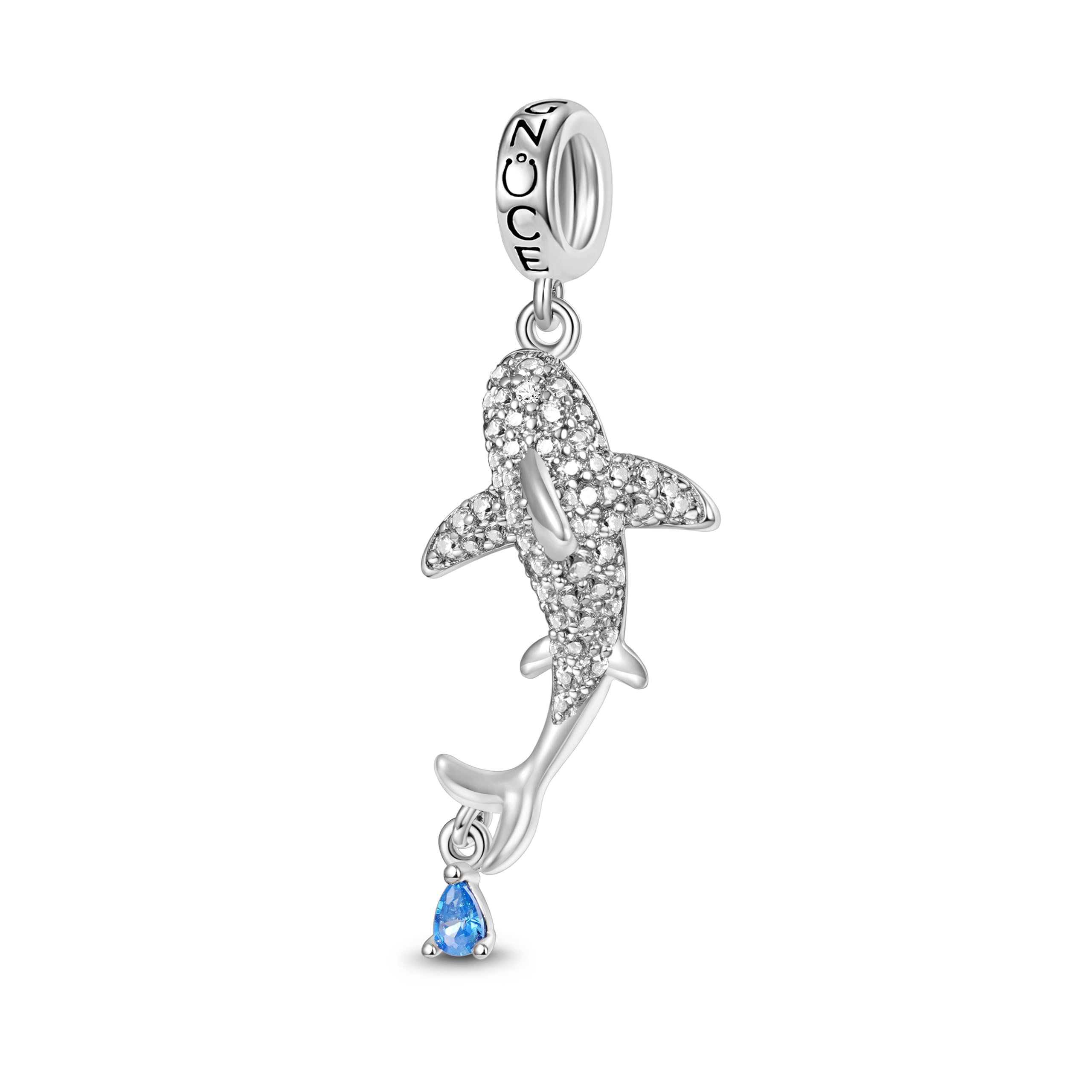 GNOCE Ocean World Sea Life Charms for Bracelets, 925 Sterling Silver Cute Animal Pendant Dangle Charm Bead Fit Bracelets &amp; Necklaces, Hand-Finished Keepsake Jewelry Gift for Women