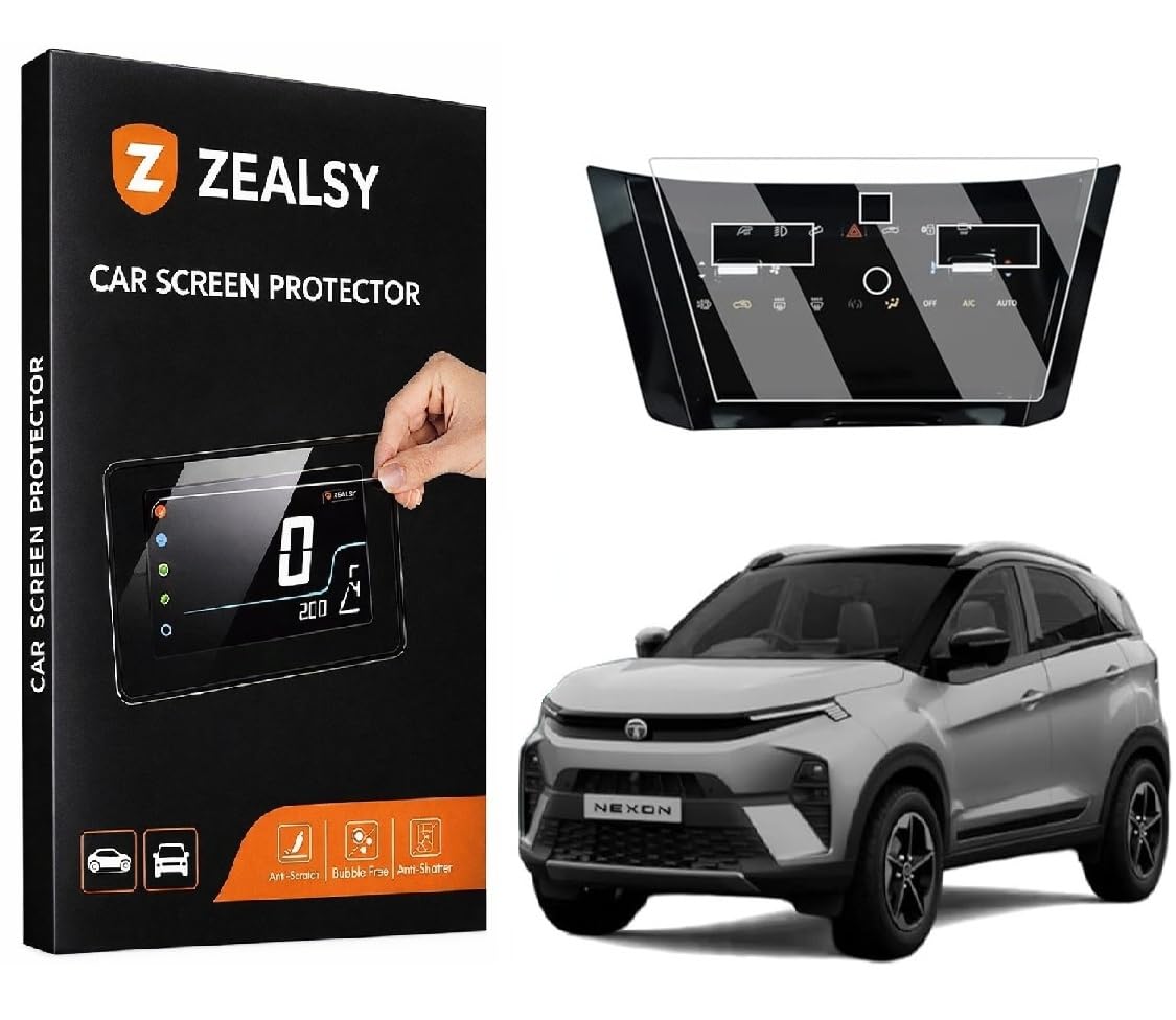 Tata Nexon AC Console Screen Guard Protector | 2025-2026 Facelift Protector (AC)-image-19