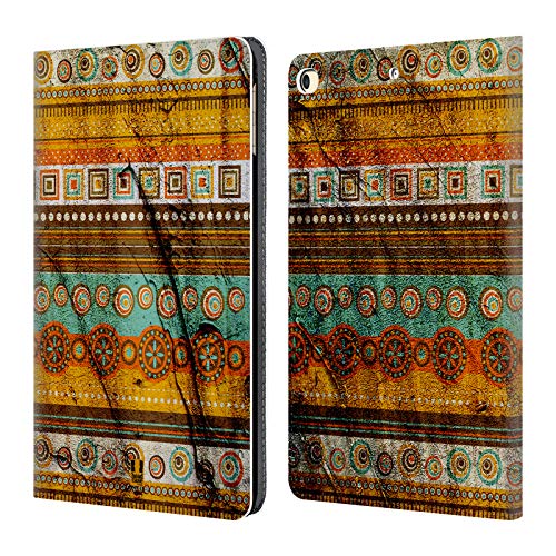 Housse portefeuille en cuir Head Case Designs au style rétro texturé pour iPad 9.7
