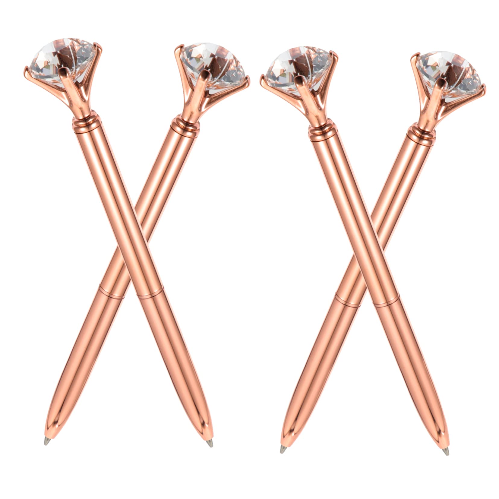 SHINEOFI 20pièces Stylos à Bille à Tête Diamantée De Outil Écriture Portable Pour Étudiants Et Usage Domestique Design Créatif Et Ergonomique