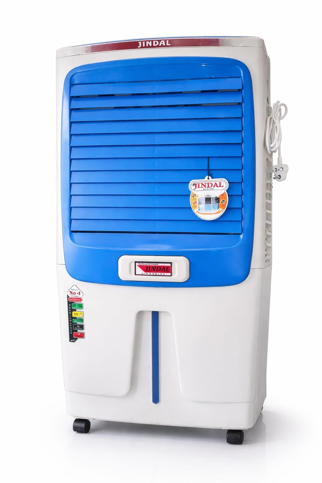 Air Cooler, Blue and White, with Castor Wheels-image-40