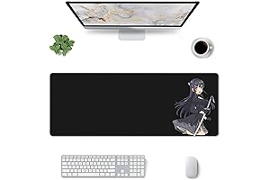 Mai Sakurajima Mouse Pad - Supersized Gaming Accessory for Enhanced Performance