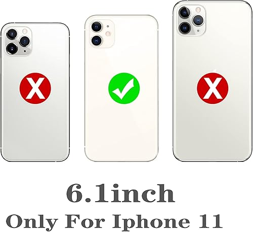 Miniatura 6 de Funda compatible con iPhone 11, bonito diseño de dinosaurio para mujer, esquinas a prueba de golpes, antiarañazos, antideslizante, funda protectora