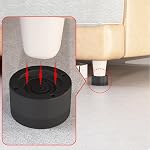 8 Pack Plaques anti vibrations pour lave-linge et sécheuse, Anti Walk Lave-linge Support de la laveuse l'appareil de séchage à froid