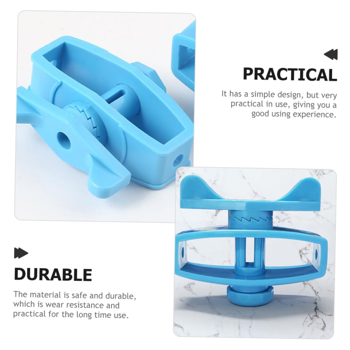 Abaodam Tensionatori per Filo Elettrico Blu 24 Pezzi in Plastico Resistenti per Recinzioni Elettriche Pratici Accessori per Isolatori per Fattorie e Animali