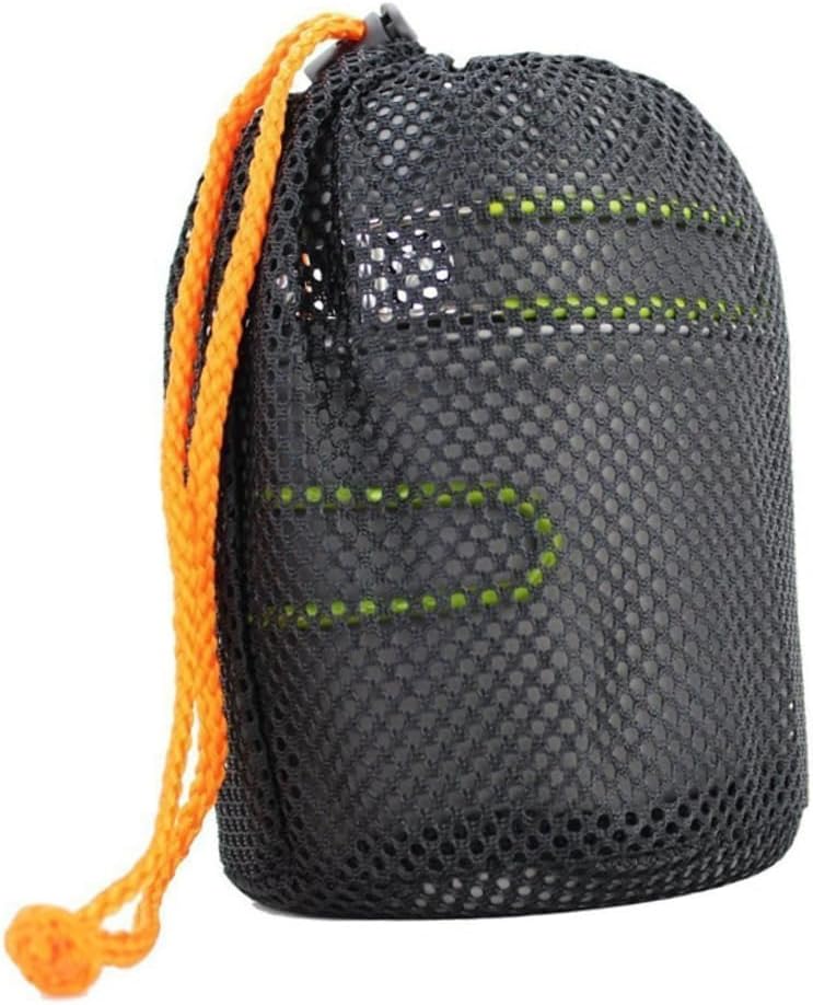 HANABASS Portable Camping Cookware Set Lightweight Anodized Cooking Kit with Non Stick Bowl Spoon Stove for Hiking Backpacking and Picnics