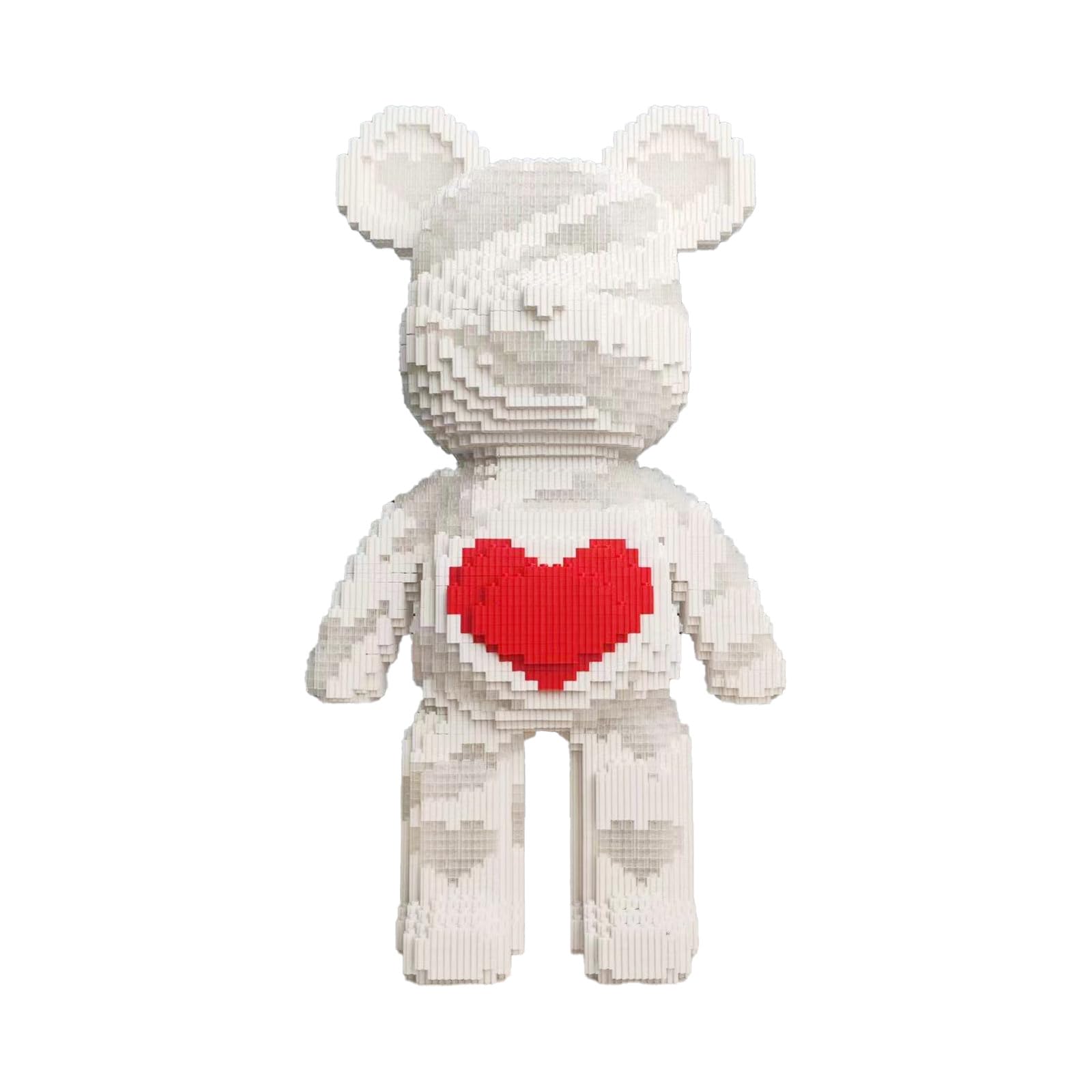 yaoyaoplay Glowing Care Bear Building Blocks (5300 PCS), 3D Micro Animal DIY Bear Building Blocks for Adults & Teenager, Creative Toys Ideal Gift for