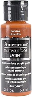 Americana Multi-Surface Satin Acrylic Paint, 2-Ounce, Paprika