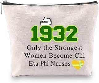 Chi Eta Nursing Sorority Gift Eta Phi Merchandise Cosmetic Bag Only the Strongest Women Become Chi Eta Nurses (Chi Eta Nurses)