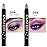 Kaely 2Pcs Cream Eyeshadow Stick Set for Eyes,Light Purple & Vioiet Shimmer Pen,Eye Brightener Halloween Makeup,sombras para ojos,Smooth Eye Shadow Highlighter Crayon Pencil Waterproof,08+09