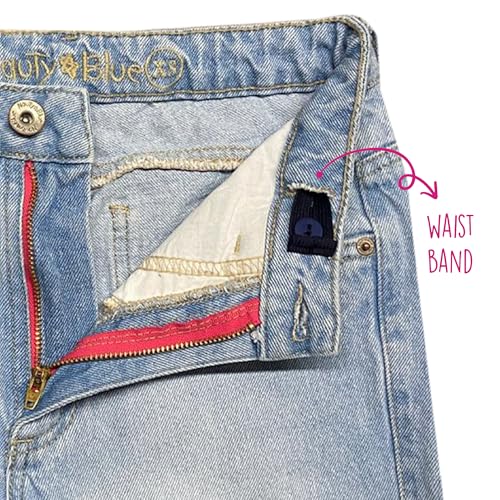 Girls Jeans High Rise Ripped Boyfriend Bootcut Jean - Teen Jeans for Casual Occasions3