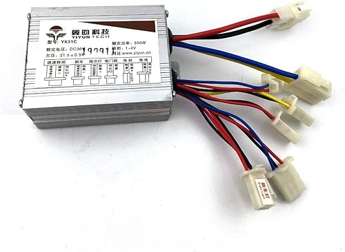 Miniatura 4 de L-más rápido 24V36V 350W controlador de velocidad del motor de cepillo eléctrico para kit de conversión de e-Bike