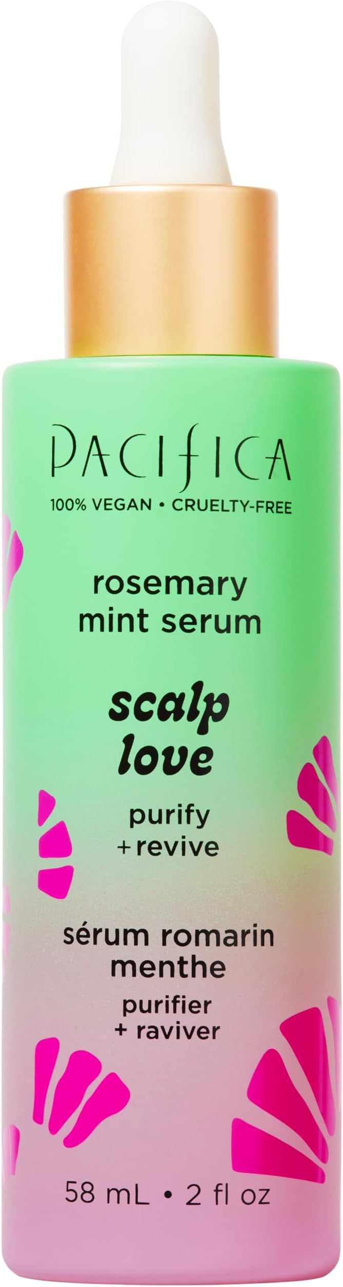 Beauty, Scalp Love Rosemary Mint Serum, Purifies + Revives Scalp Treatment, Nourish + Moisturize, Soothing Witch Hazel, Sulfate Free, Silicone Free, Vegan & Cruelty Free