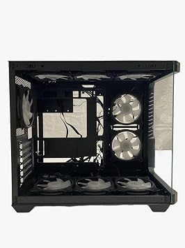 GAMEFORCE Bree 6×120 Mm Fanlı ARgb Kumandalı Kontrolcülü E-ATX Oyuncu Bilgisayar Kasası