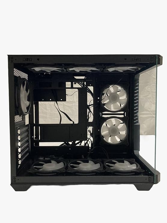 GAMEFORCE Bree 6×120 Mm Fanlı ARgb Kumandalı Kontrolcülü E-ATX Oyuncu Bilgisayar Kasası
