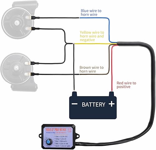 Vista 16 de FARBIN Bocina de coche ruidosa 3 sonido personalizado Bocinas eléctricas Bocina de motocicleta Cromo Plata 3 Sonido Camión Tren Cuernos 12V (blanco)