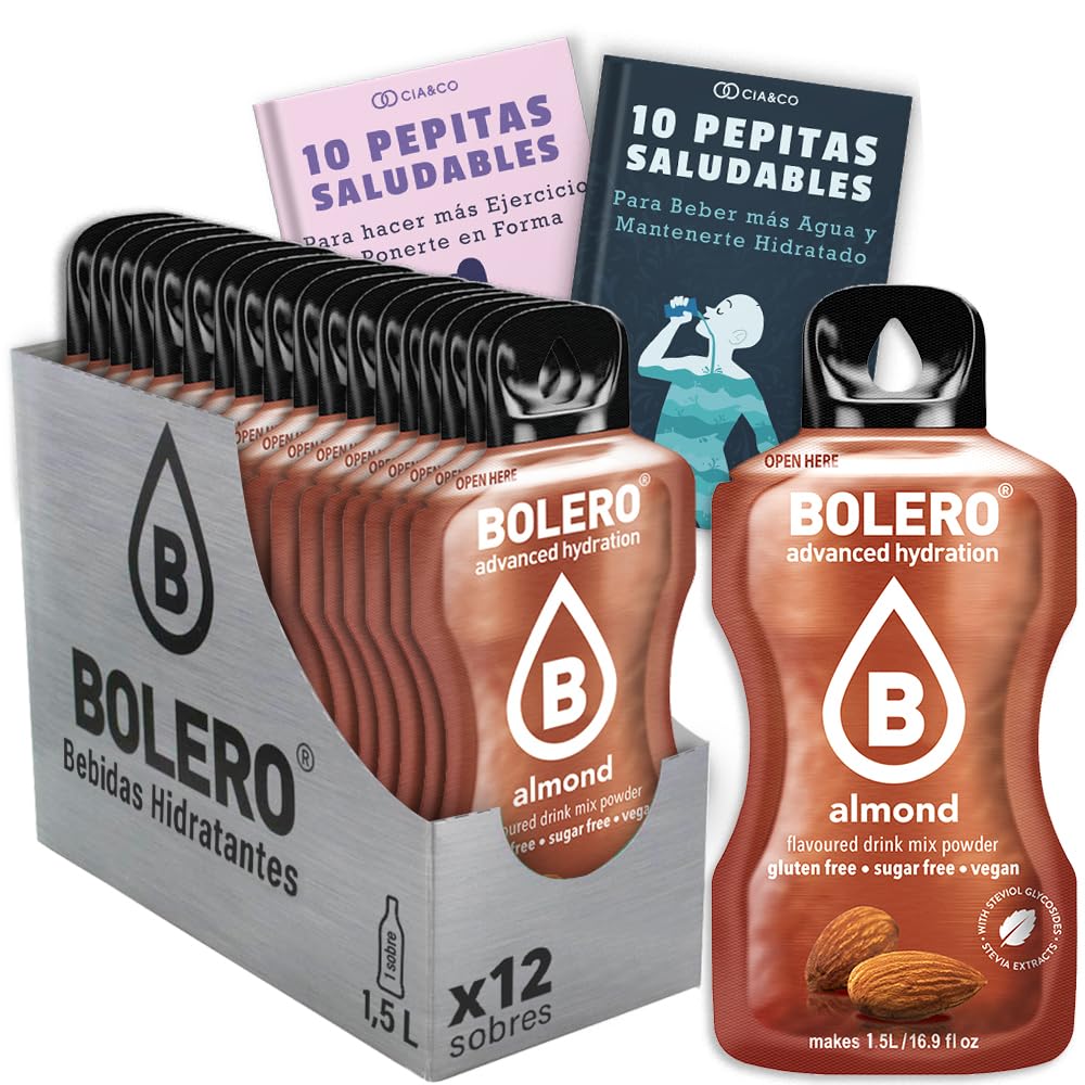 24 x Bebida Bolero COLA Hidratante Sin Azucar (24x9 grs) + 30 Pepitas Saludables para una vida más sana by Cia&Co — view 29