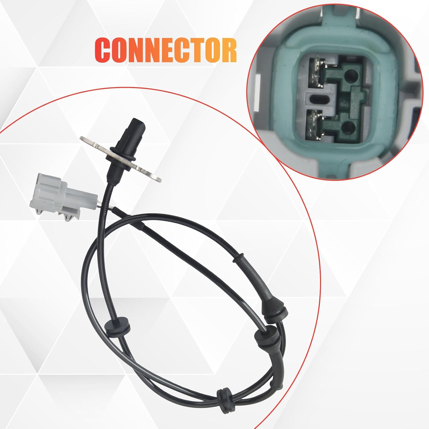 ALS626 Rear Right ABS Wheel Speed Sensor Compatible with Frontier 2005 2006 2007 2008 2009 2010 2011 2012 2013 2014 2015 2016 2017 2018 2019 2.5L L4 4.0L V6