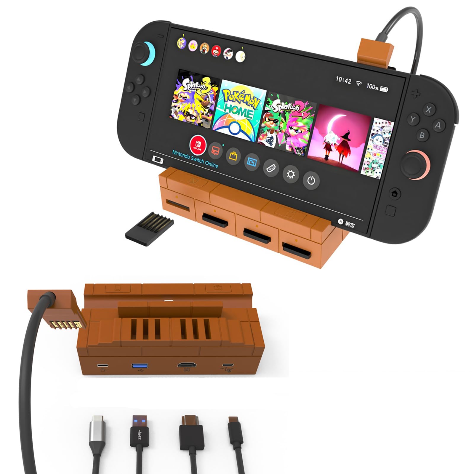 Amazon.co.jp: Switch 2用 多機能ドック【2025年-4IN1】Switch 2