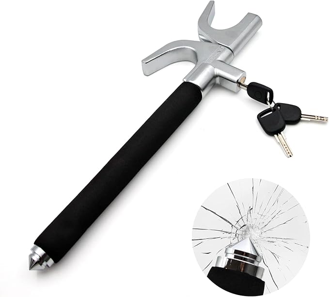 NIKONIKO Steering Wheel Lock, The Club Anti Theft Device for Cars