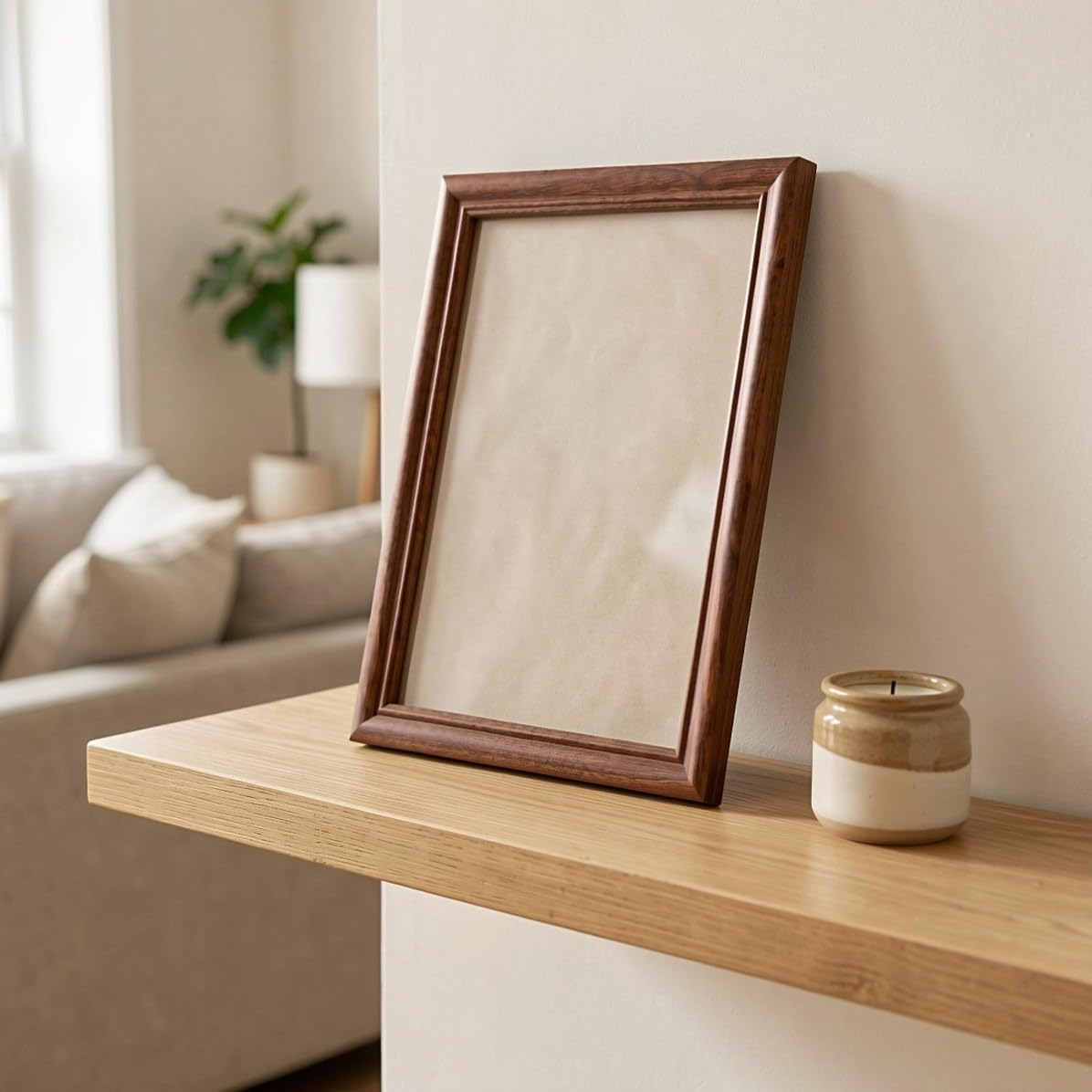 SEWACC Diploma Certificate Display Frame Wood Matte Black for Wall or Table