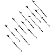 Vista 11 de CZC AUTO Medidor de presión de neumáticos, pedal recto de doble cabezal, medidor de servicio automático, medidor de aire resistente 10-150PSI