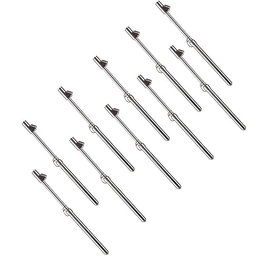 Miniatura 11 de CZC AUTO Medidor de presión de neumáticos, pedal recto de doble cabezal, medidor de servicio automático, medidor de aire resistente 10-150PSI