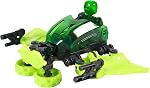 Zing Klikbot Megabot Stampede Red – Transformable Poseable Action Figure with Accessories, Stop Motion Animation Toy for Kids Ages 8+