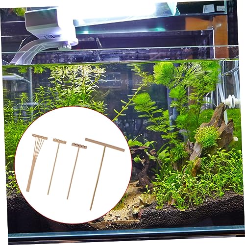 Happyyami 4 Pçs Brinquedos Em Miniatura Zen Ancinho De Jardim Decoraciones Para Salas De Casa Brinqu