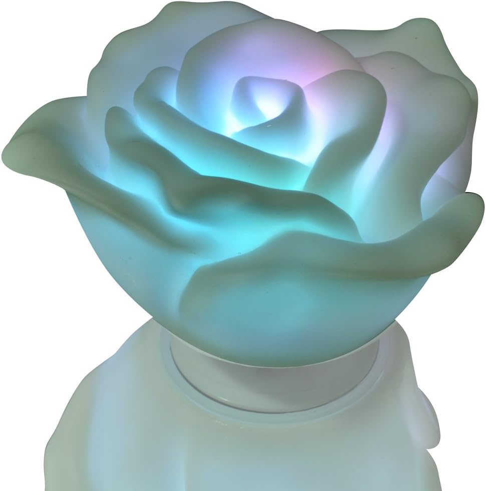 Floating Light Up Deco Rose with Color Changing LEDs