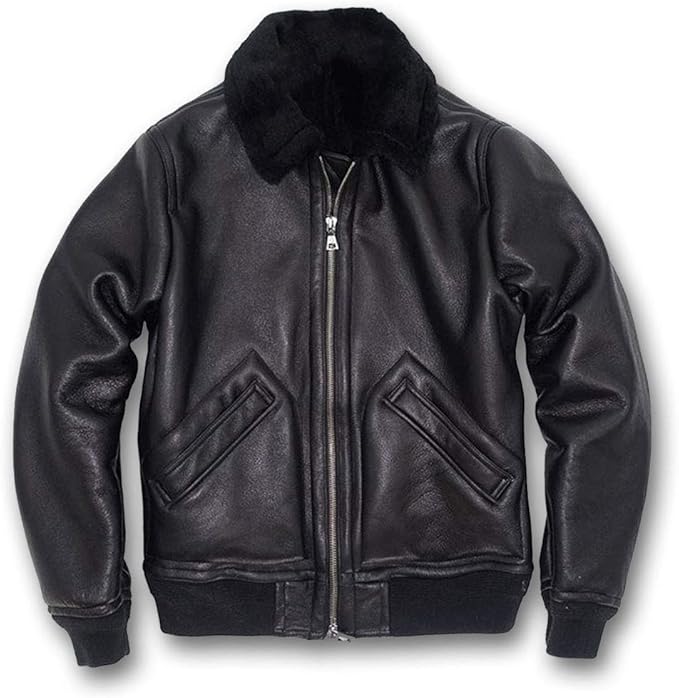 Amazon | GABRIEL 本革 メンズ 人気 シープスキン 羊革 復刻30's USAF ...