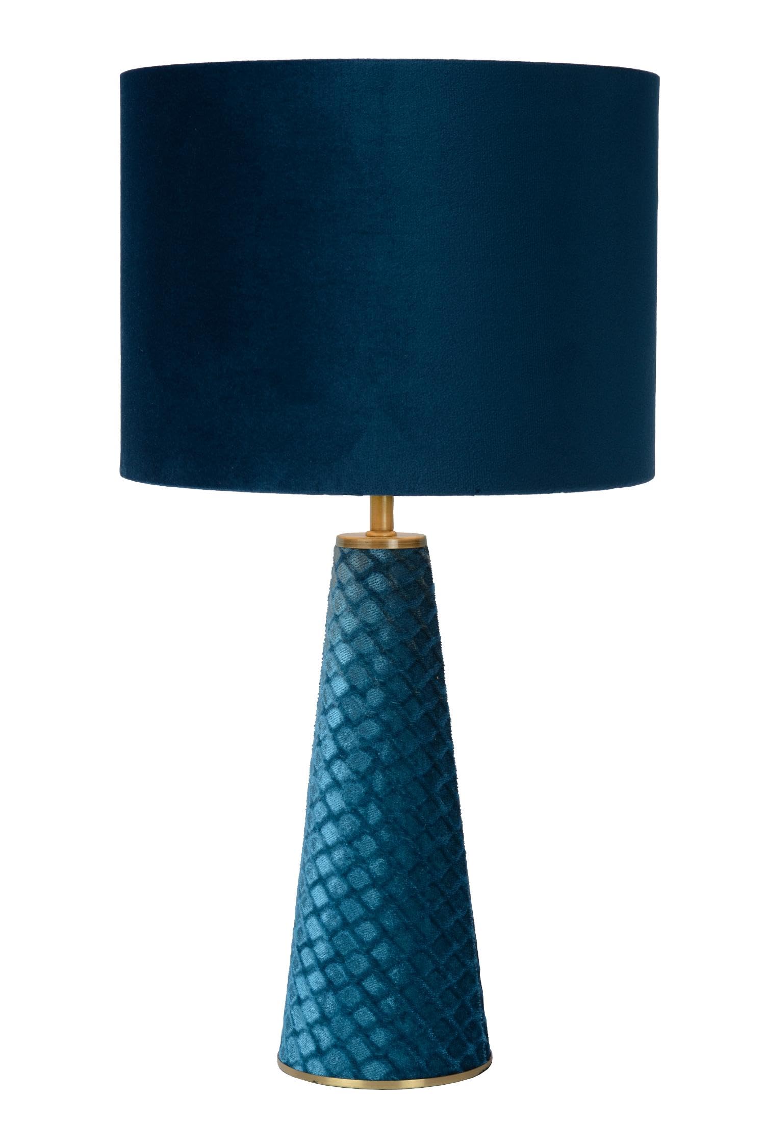 LUCIDE EXTRAVAGANZA VELVET - Tischlampe - Ø 25 cm - 1xE27 - Türkis