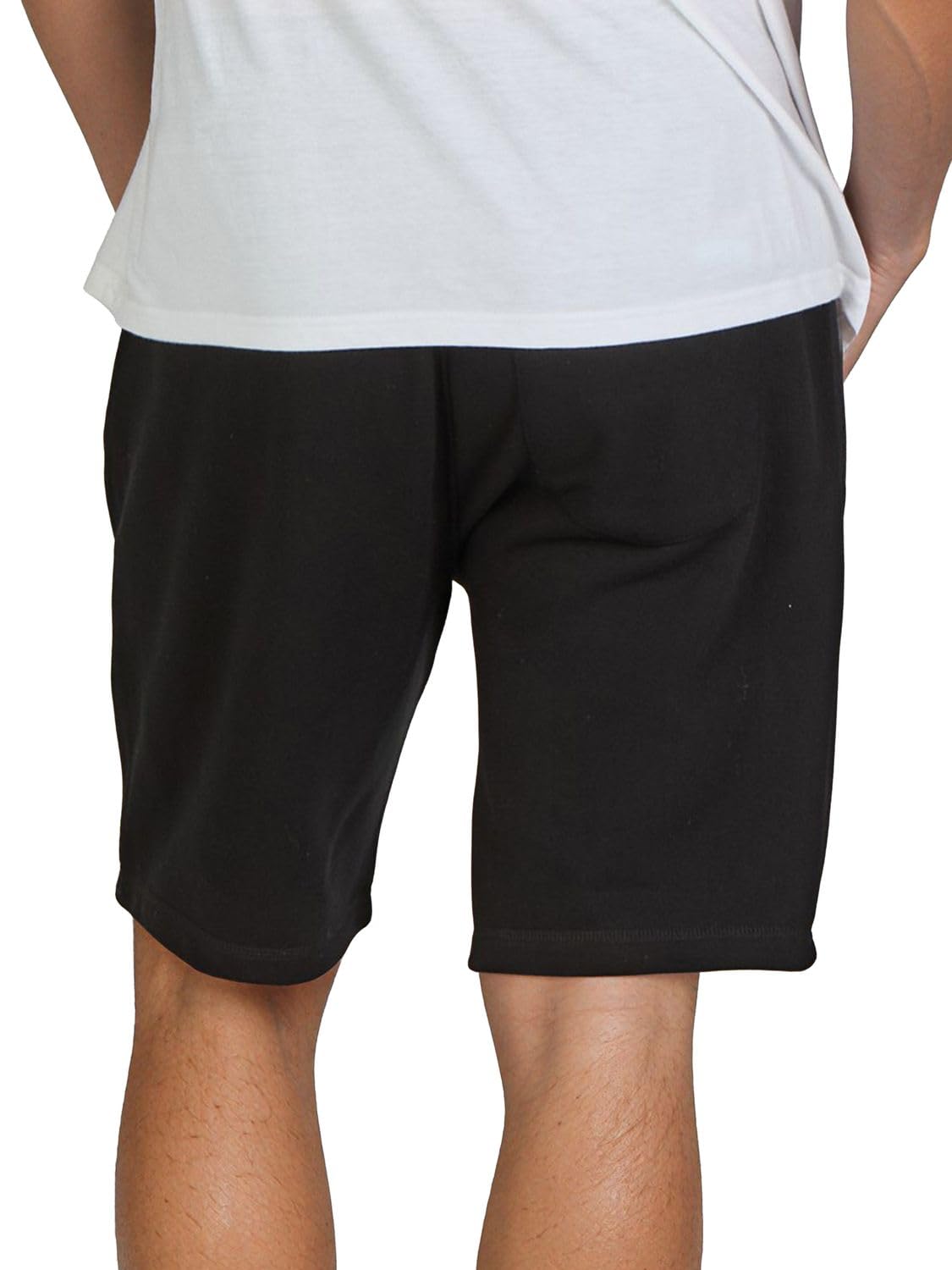 riverso RIVBrian Lot de 2 shorts de sport pour homme, coupe droite, noir, blanc, gris, bleu, vert, tailles S, M, L, XL, XXL, 3XL, 4XL, 5XL