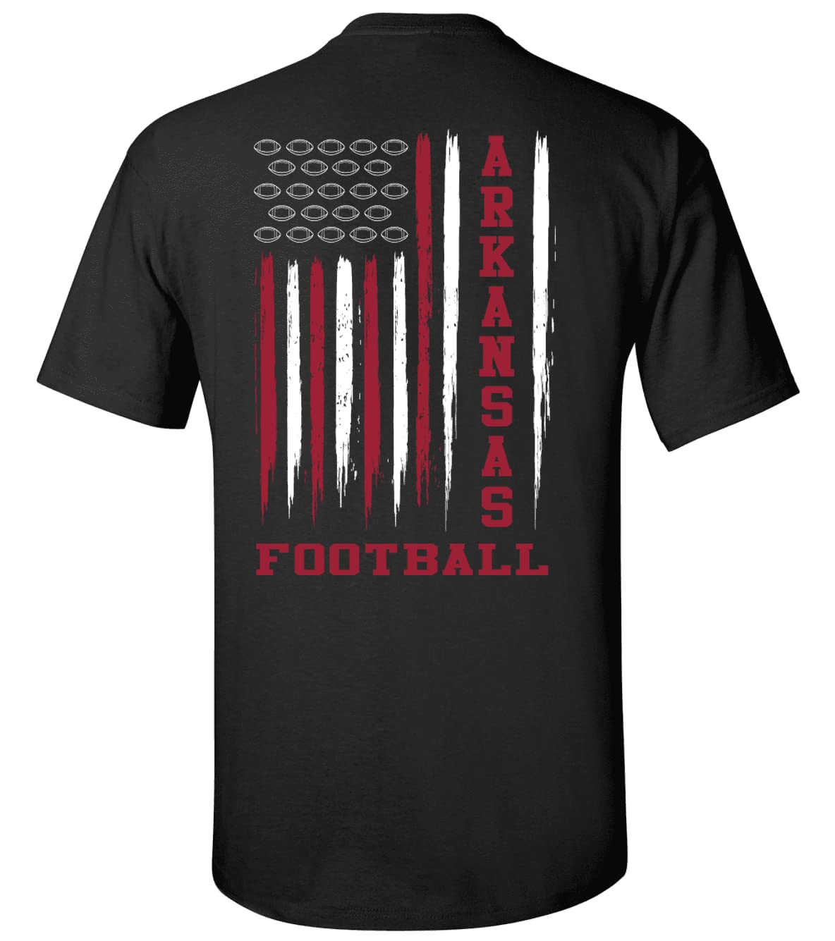Trenz Shirt Company Flag Football USA Short Sleeve T-Shirt