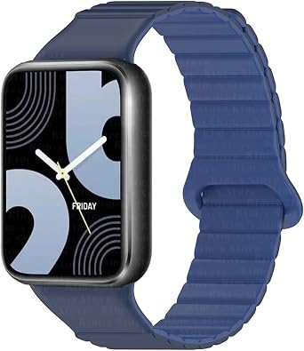 Silicone Magnetic Band for Xiaomi Miband 9 Pro/Redmi Watch 4 Strap Watchband Bracelet for Mi Band 8 Pro Wristband