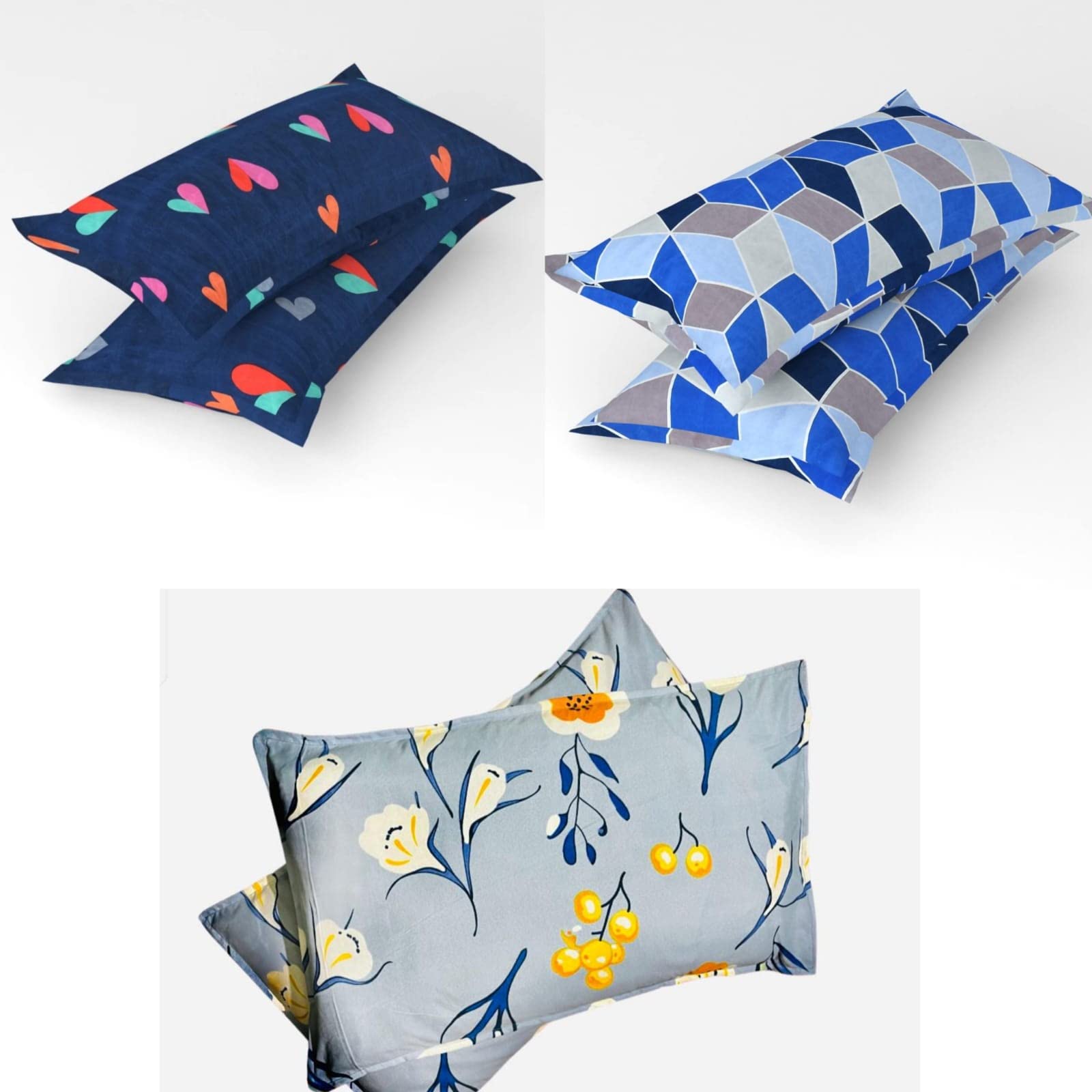 Soniasaa Prime Collection 208 TC Soft Cotton-Blend Pillow Covers 6 Pieces 17 x27 Inches(Standard Size) for Home and Hotel use Model A-0329 (B0C1P25DB8) Amazon Price History, Amazon Price Tracker