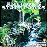 RED EMBER America's State Parks 2026 Wall Calendar 12 Month | 12' x 24' Open | Thick & Sturdy Paper | Giftable | Calendar 2026