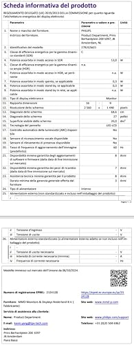 Serie 5000 27B2G5601/00 Monitor PC 68,6 cm [27] 2560 x 1440 Pixel Quad HD LCD Nero ( 27B2G5601 sk?rm - WLED - 27 -) - Monitor - Immagine 12