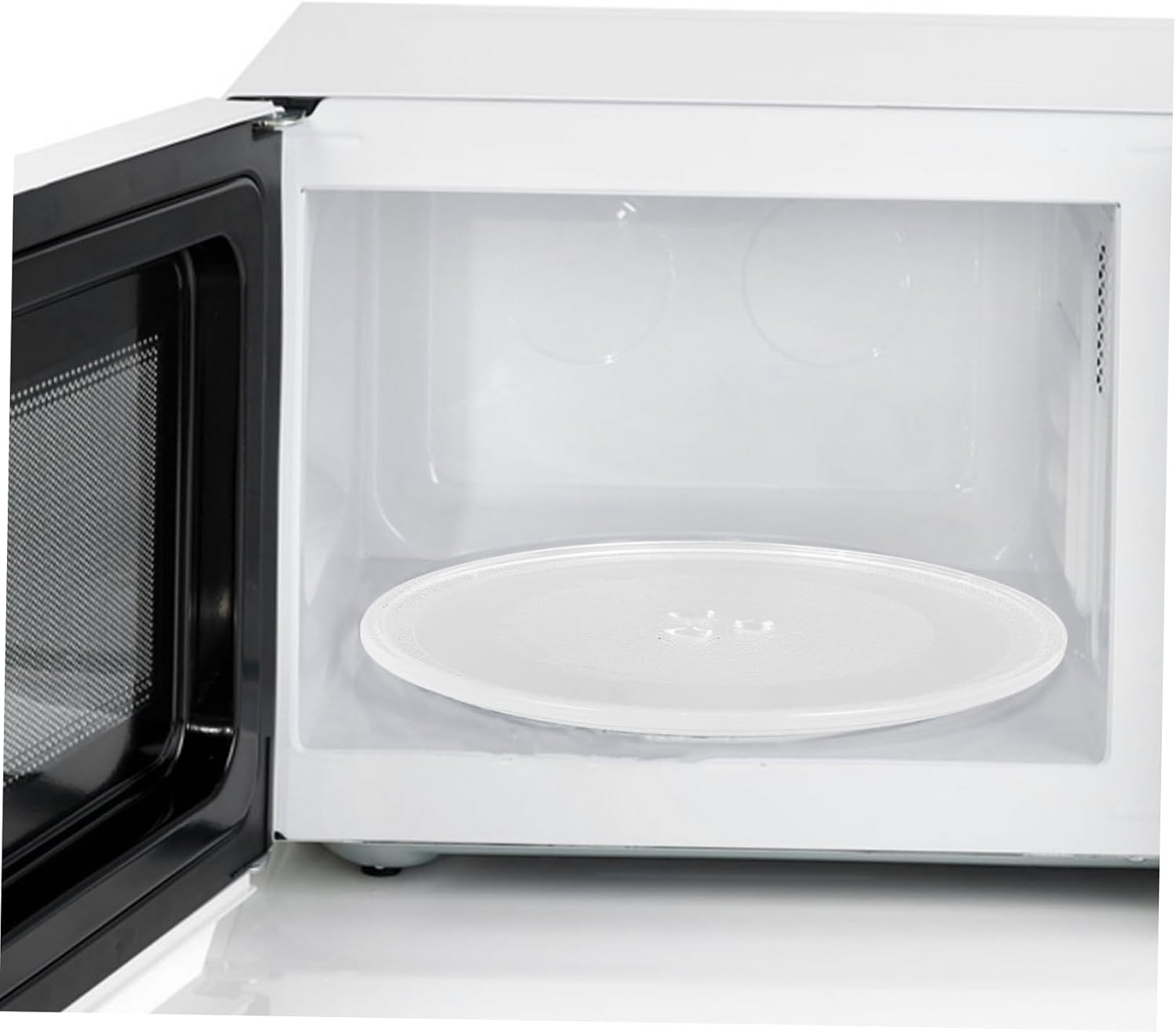 Microwave Turntable Replacement Plate Glass Tray Sturdy Microwave Accessories for Easy Installation Compatible with Various Models Dishwasher Safe