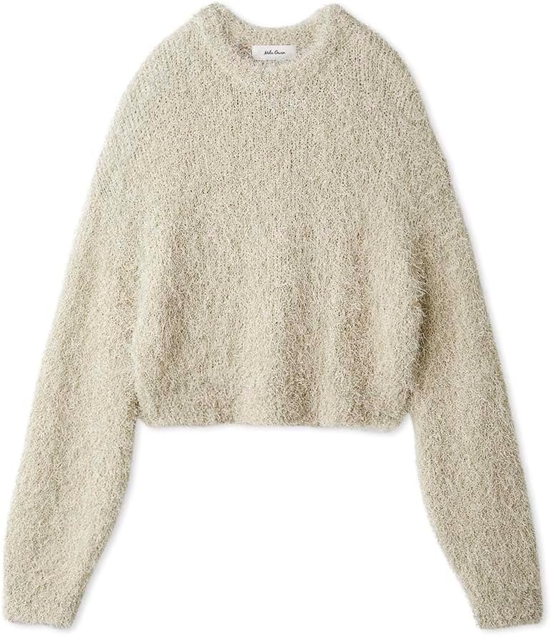 お買い得！！★Mila Owen(ミラオーウェン)のストアを表示★[ミラオーウェン] クルーネックシャギーニットトップス 09WNT244183 レディース