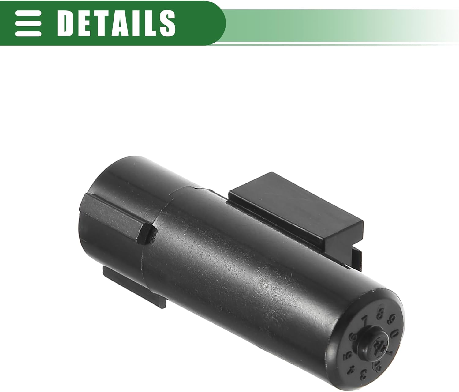 Motoforti Ambient Air Temperature Sensor, Outside Temperature Sensor, for Honda Accord 2008-2012, Plastic, No.80525-S30-941, Black