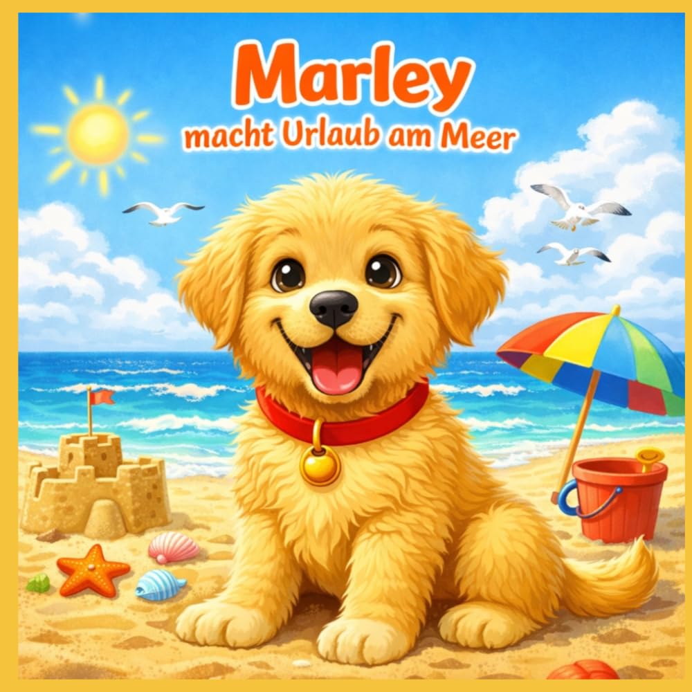 Marley macht Urlaub am Meer