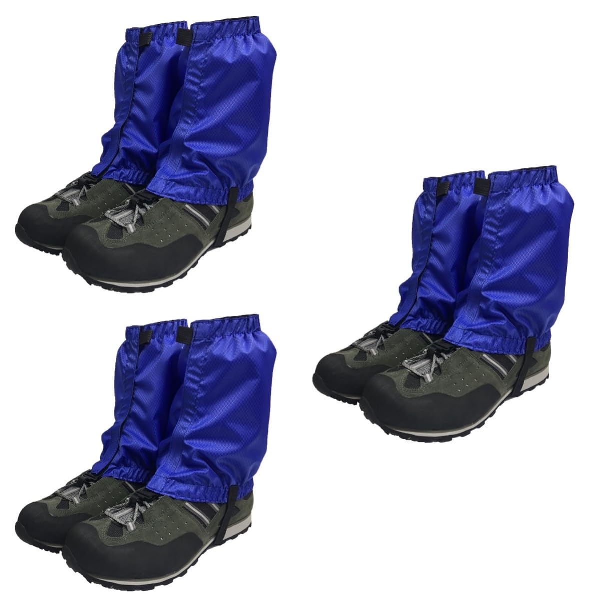 BESPORTBLE 3 Pares Polainas De Zapatos Polainas De Serpiente Polainas para Botas De Escalada Cubierta De Botas De Nieve Polaina para Caminar Polainas De Nieve Viajar Placa De Protección A Pie