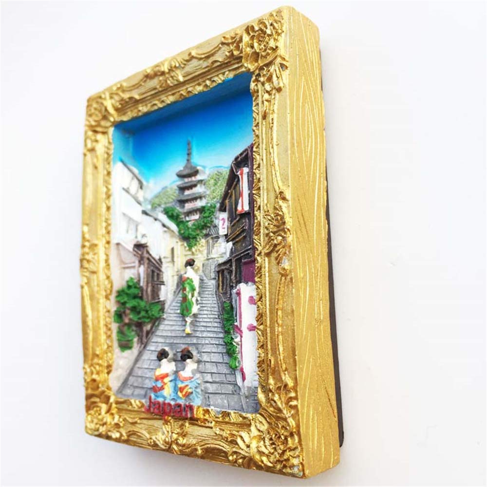 Magnete Frigorifero 3D Yokohama Giappone – Souvenir In Resina, 6,5 X 5 Cm, Fatto A Mano - 2