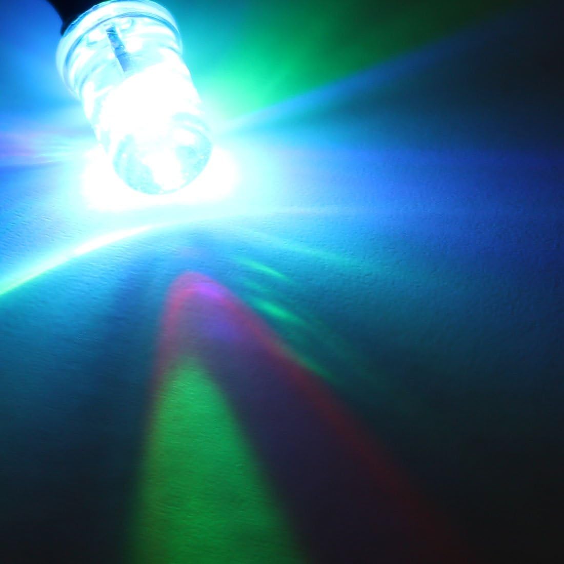 uxcell 10Pcs 5mm Pre Wired LED, Fast Flashing DC9-12V Clear Lens, Light Emitting Diodes - Image 6