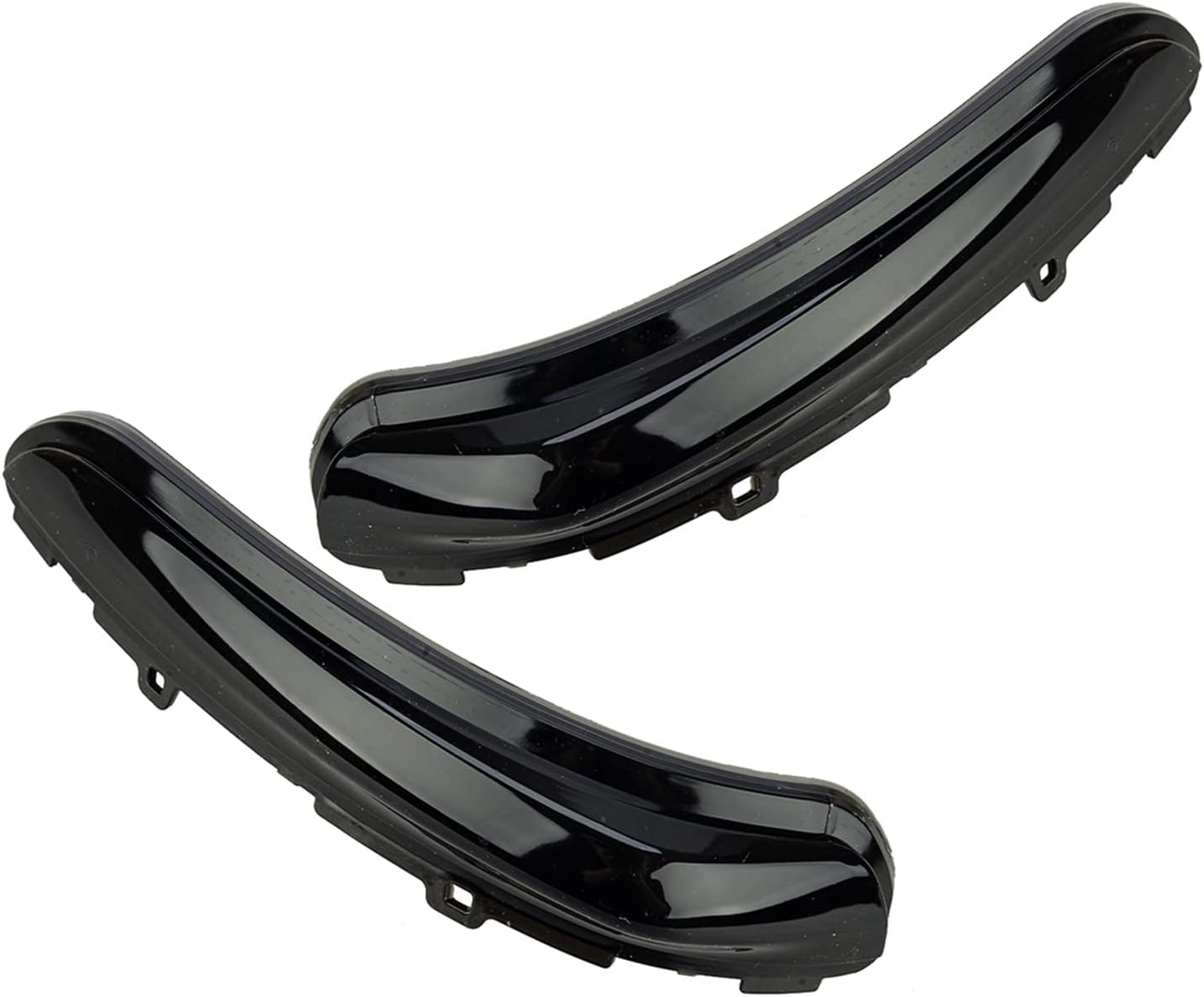 ウインカー 1 ペアダイナミックブラックレンズ LED サイドウイング