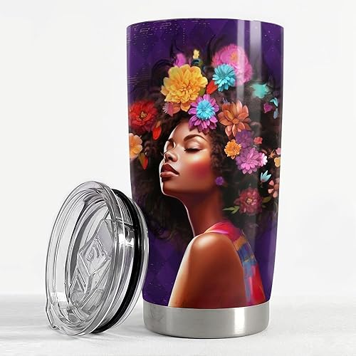 Vista 206 de SANDJEST Vaso de 20 onzas con diseño de águila con la bandera estadounidense, regalos para hombres y mujeres, vasos aislados de acero inoxidable