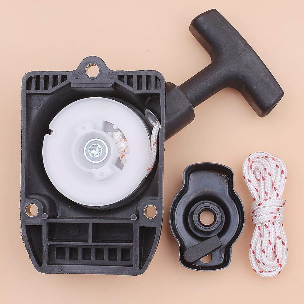 Kit de cuerda de trinquete de arranque de retroceso y rebobinado para Stihl FS75 FS80 FS85 HL75 HT70 HT75 KM85 BG75 FC75 FC85 FH75 FR75 Cortadora de césped