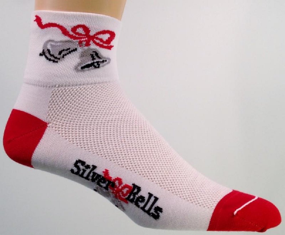 DEFEET Silver Bells Holiday Season Coolmax Socks